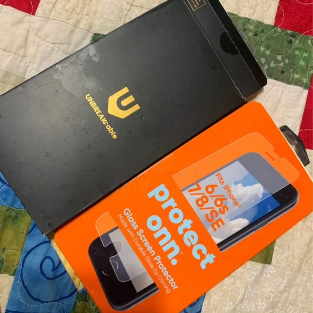 On Running Orange Glass Screen Protector for iPhone 6/6s/7/8/SE